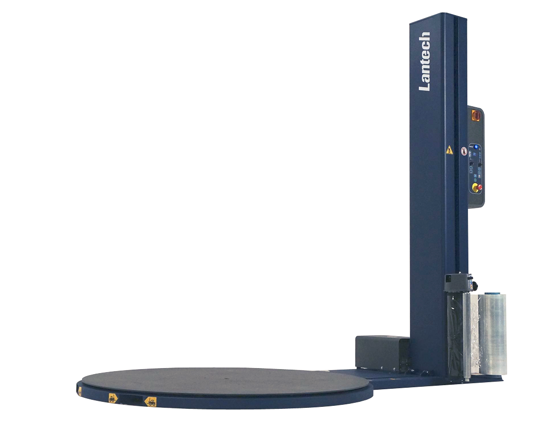 Gazdaságos forgóasztalos stretch csomagológép