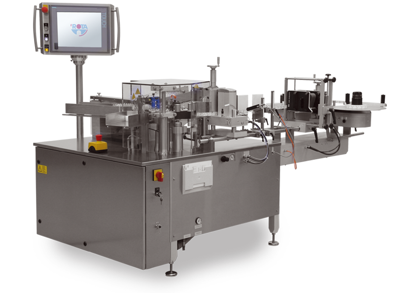 Labeling machines for pharmaceutical bottles