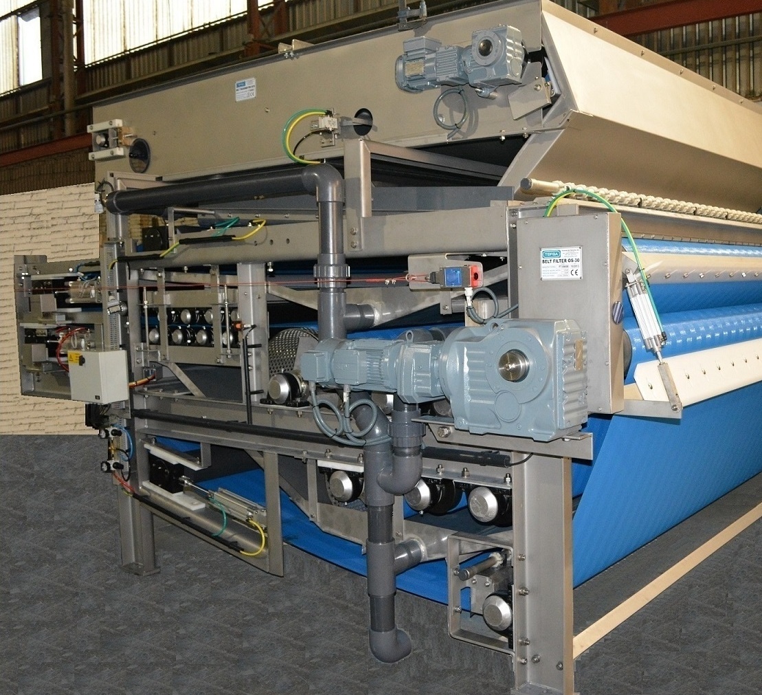 Belt filter press