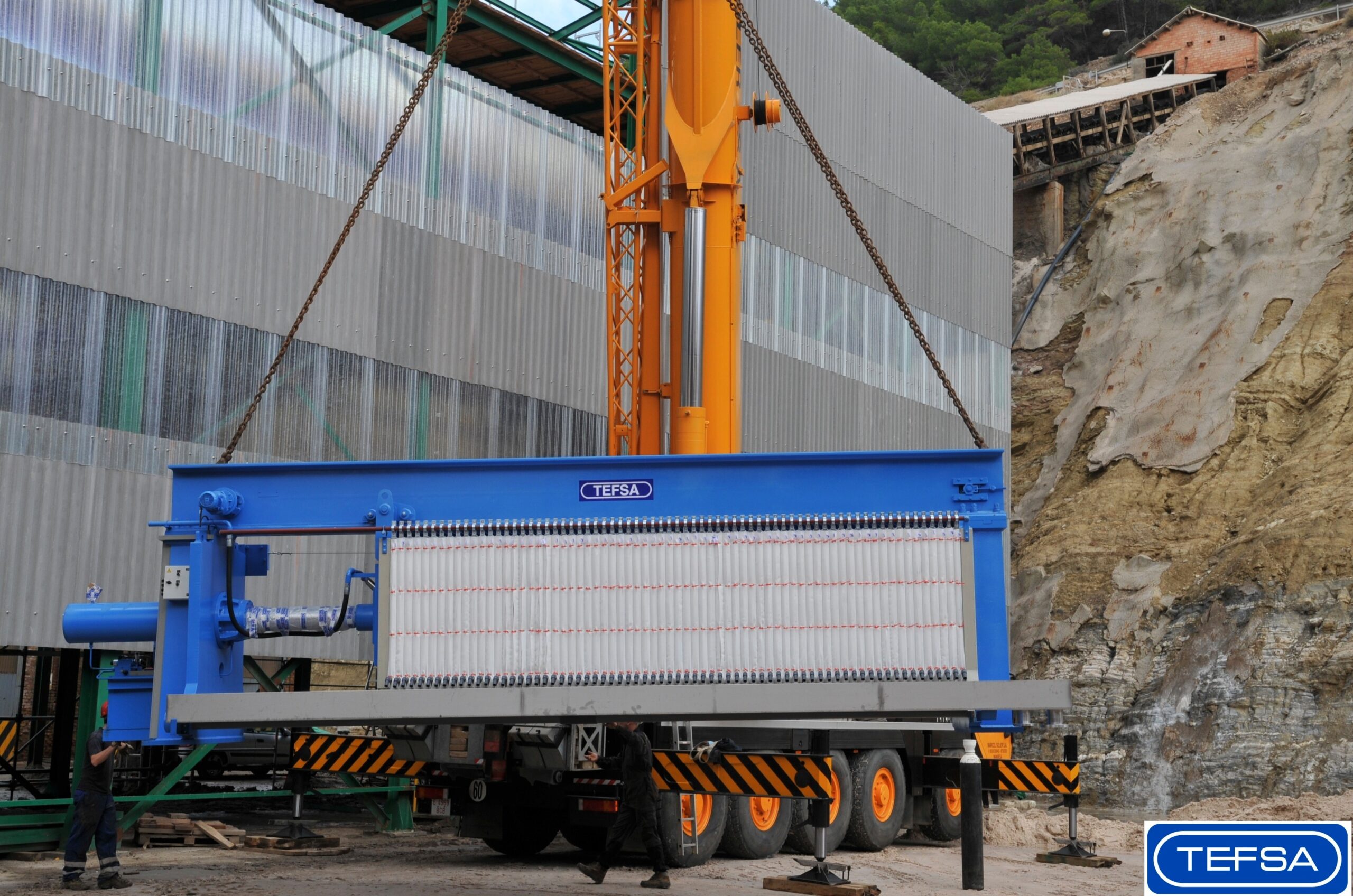 High yield filter press