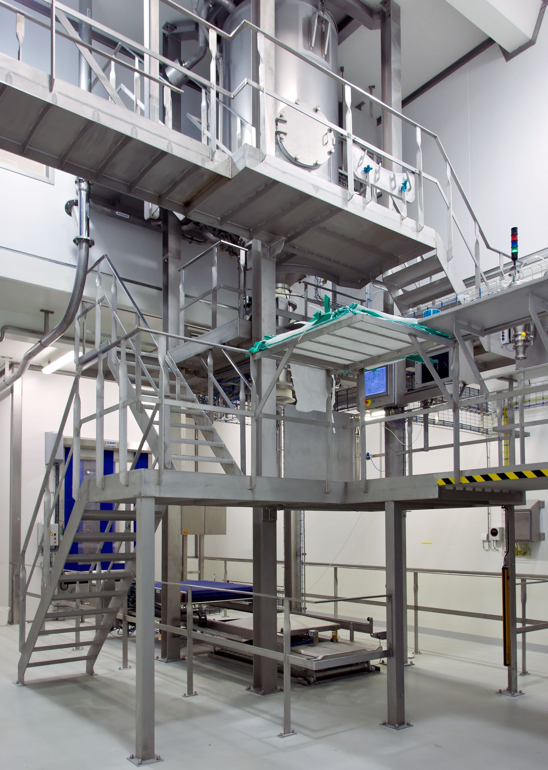 Higiénikus FIBC kezelősor