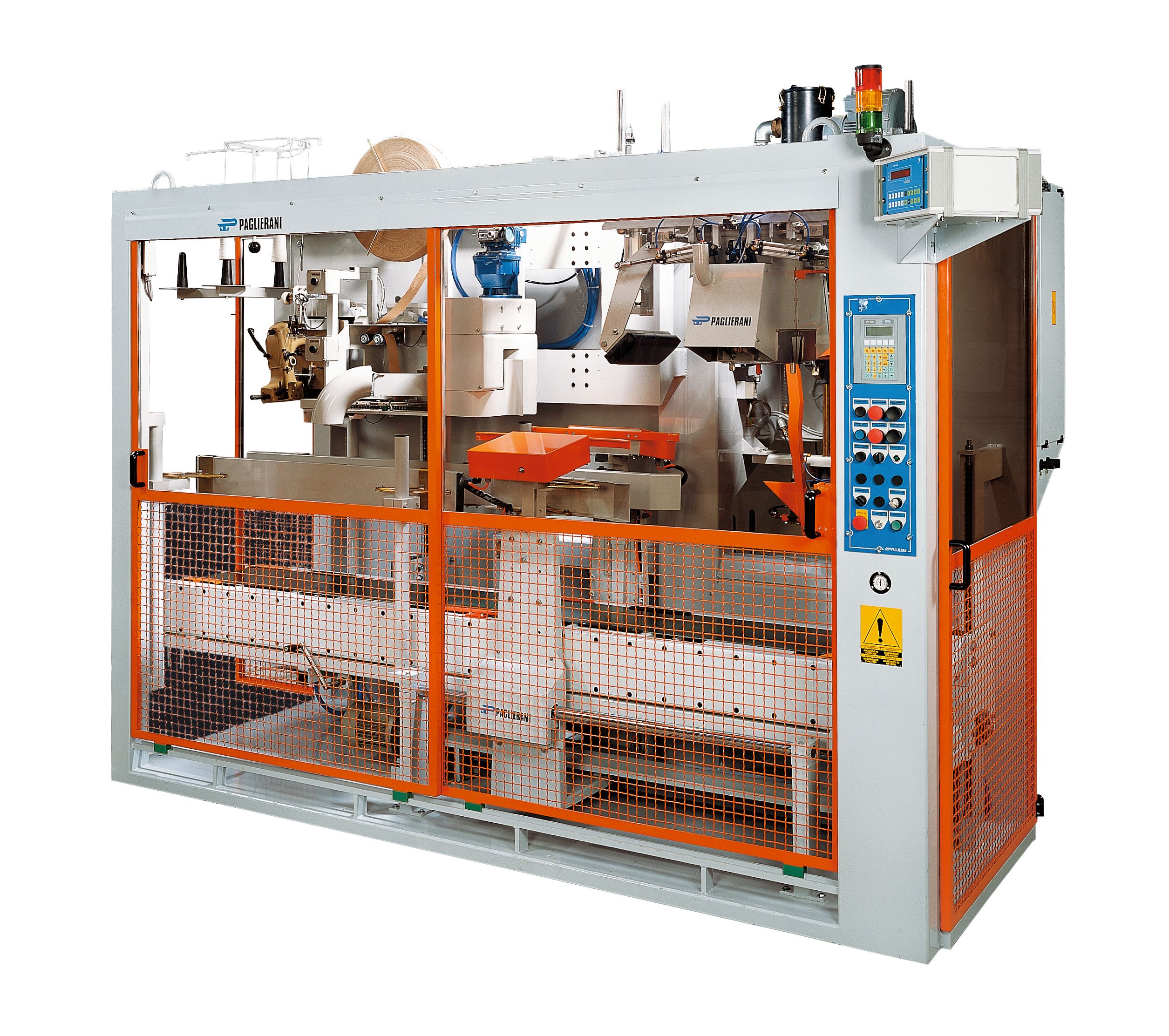 Automatic bagging machine for open mouth bags