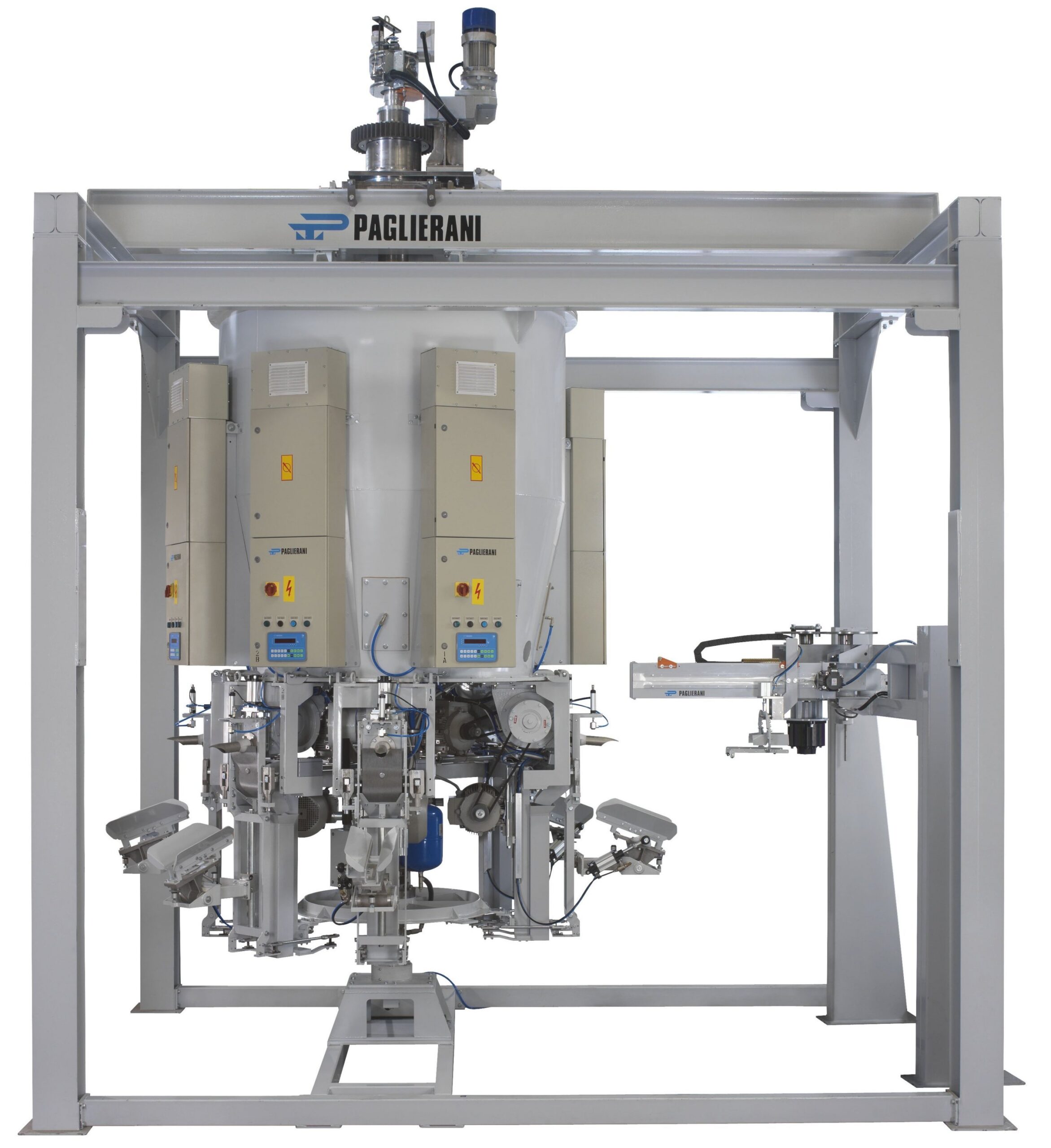 Rotációs zsákcsomagolók szelepes zsákokhoz