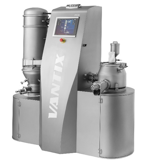 Sušička a míchačka v tekutém loži pro laboratorní měření