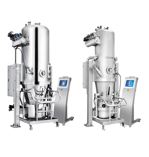 Sušička s fluidním ložem pro výrobní měřítko