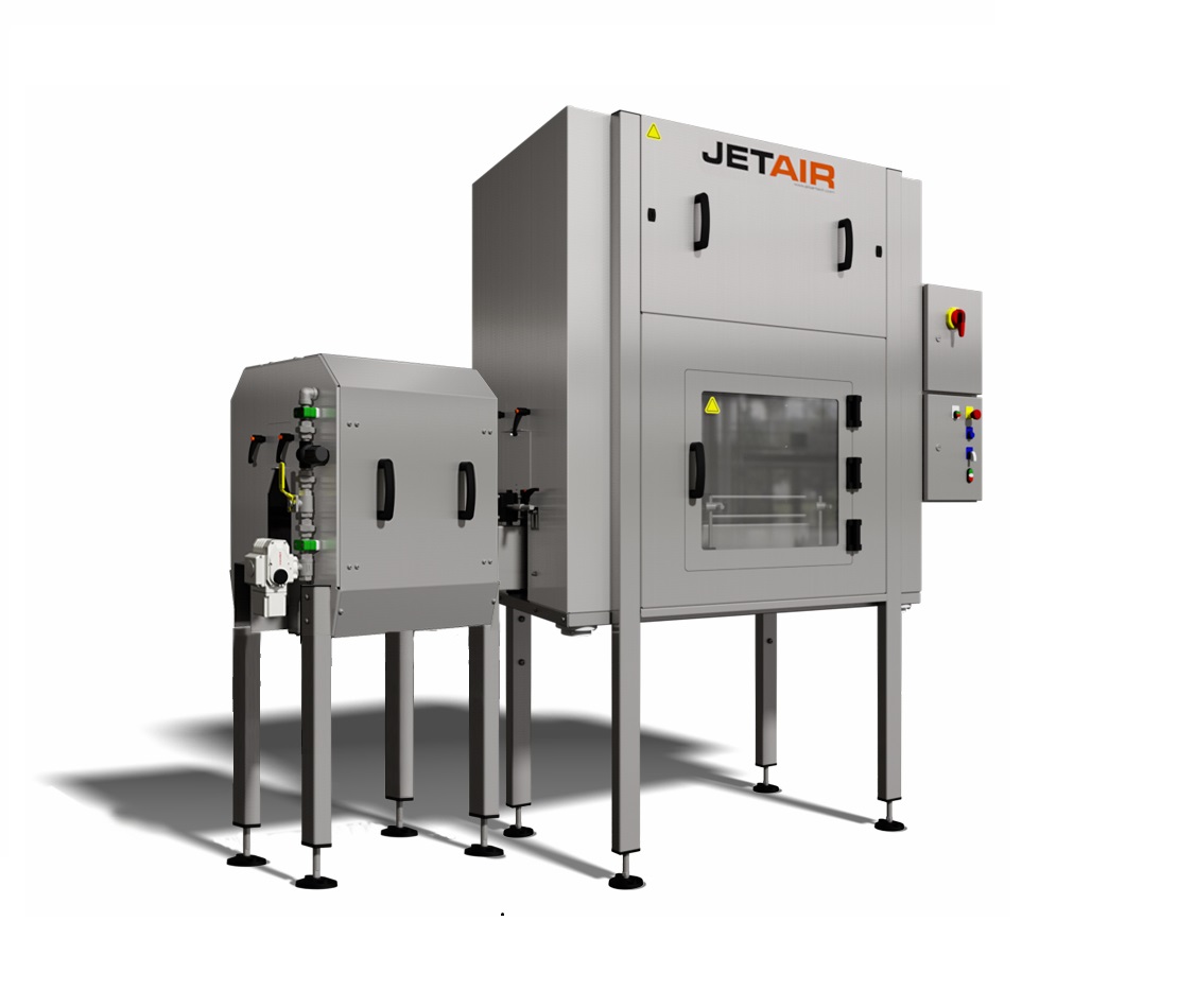 Öblítő és szárító rendszer tartályokhoz