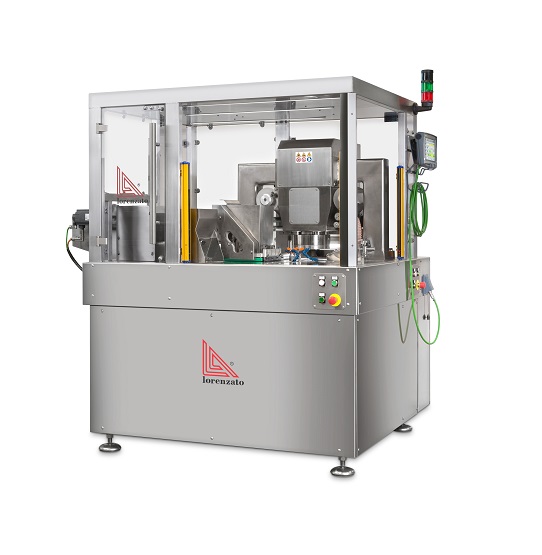 Cosmetic powder pressing machine