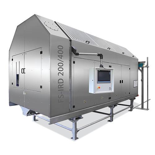 Infravörös forgó dobszárító