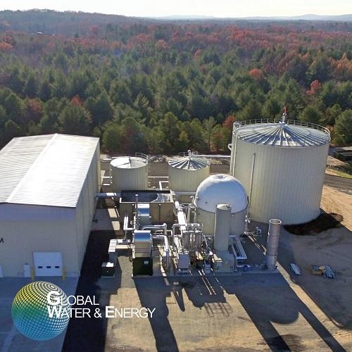 Systém anaerobní digesce na energii z odpadu