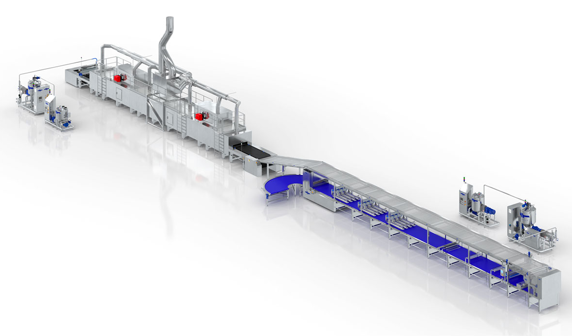 Linka na výrobu piškótového koláča