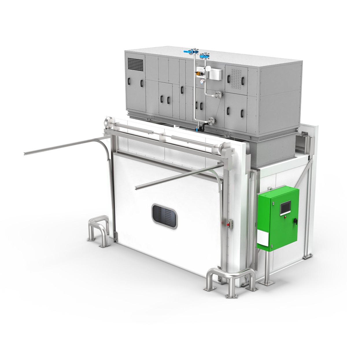 Belépő szintű kondicionáló rendszer a táplálékalapú gumicukrok szárításához