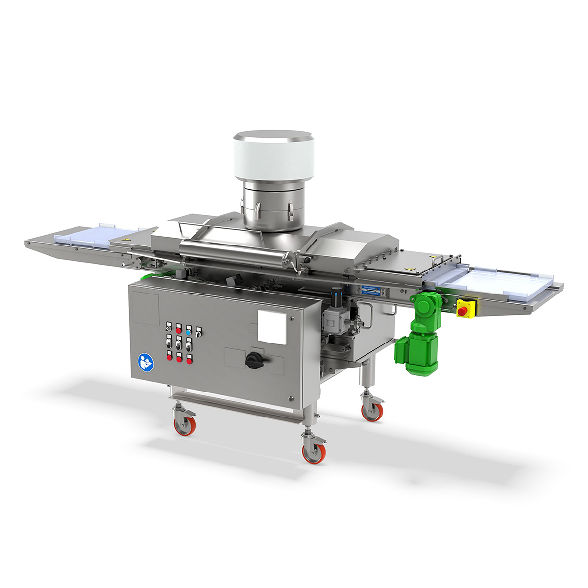 Malý odlévací stroj pro výrobu funkčních gumových výrobků bez škrobu