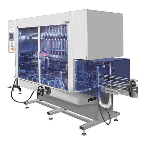 Automatic flowmeter filler for liquid packaging
