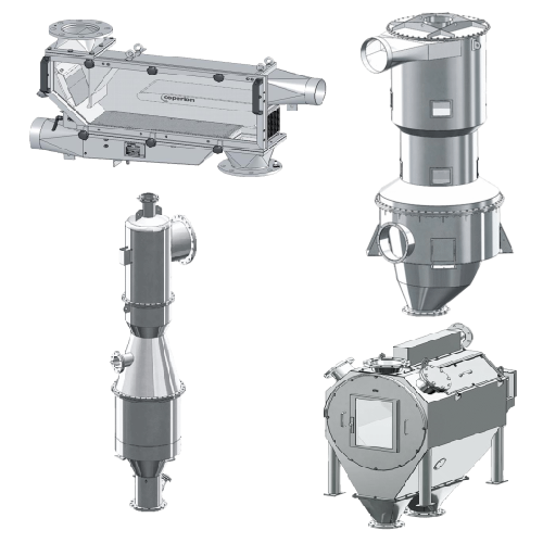 Odprašovací elutriátory pelet