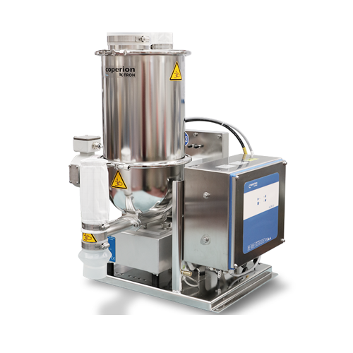 Twin screw feeders for difficult bulk materials