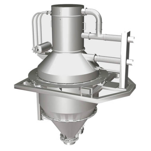 Vážiaci vákuový prijímač