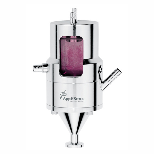 Cell retention device for high-density perfusion processes