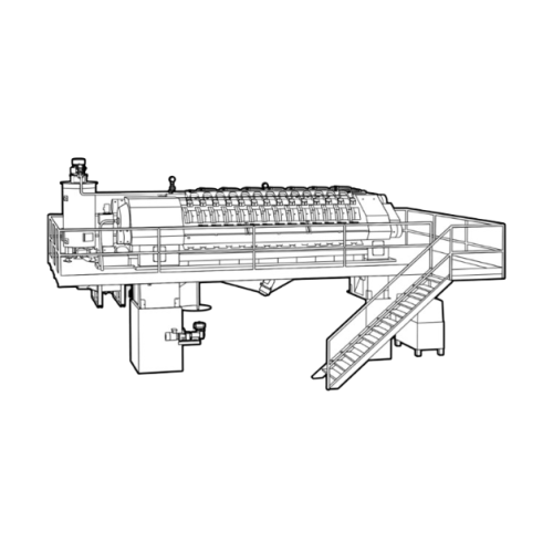 Kakaósajtoló üzem nagy kapacitású kakaószesz feldolgozásához