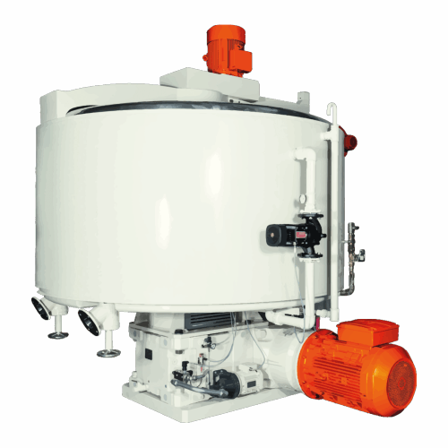 Dávkový konche pro výrobu čokolády