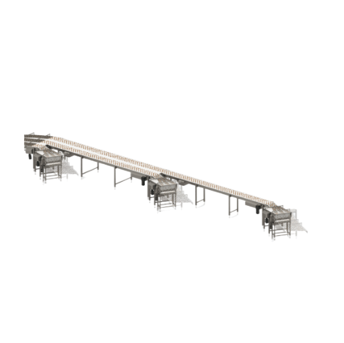 Systém distribuce produktů pro více šablonových krémovačů