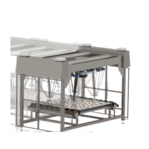 Robotizált felszedő és elhelyező rendszer pékárukhoz