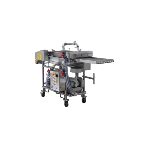 Batter applicator for meat and fish