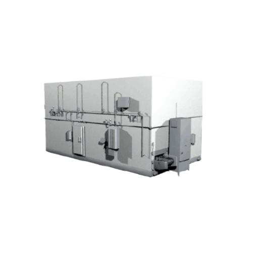 Industrial spiral freezer for high-volume food processing