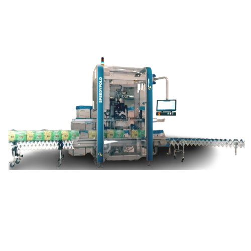 Zsákhajtogató megoldás nagy sebességű csomagoláshoz