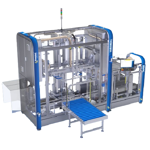 Automatic bag sealer for varied box sizes