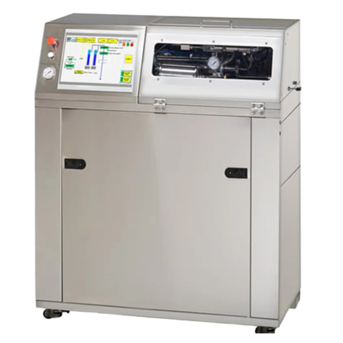 Nagynyomású homogenizátor sejtbontáshoz és nanoemulziókhoz