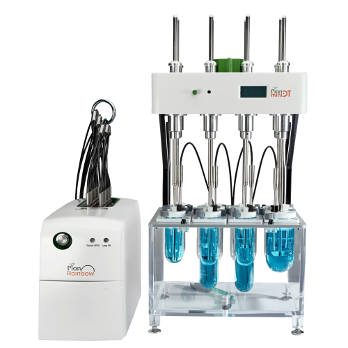 Oldódási profilalkotó rendszer bioreleváns médiumok térfogatához