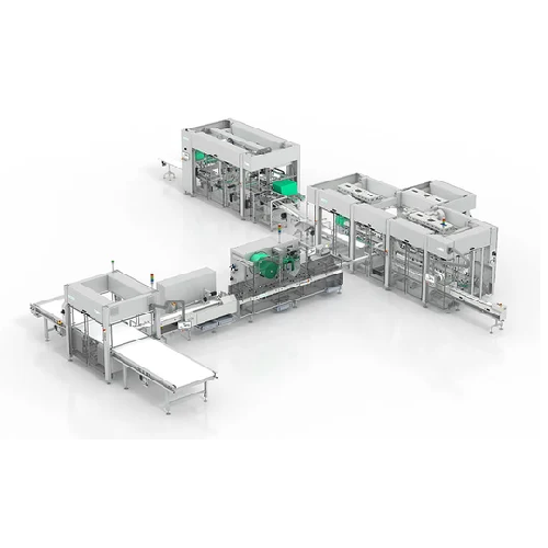 Horizontální průtokový balicí stroj pro balení potravin