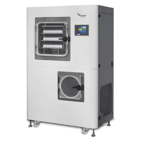 Kutatási és méretnövelési fagyasztva szárító biológiai és gyógyszeripari alkalmazásokhoz