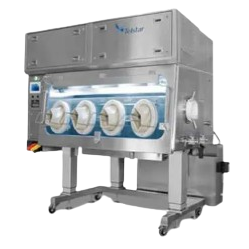 Aszeptikus szemészeti töltő izolátor