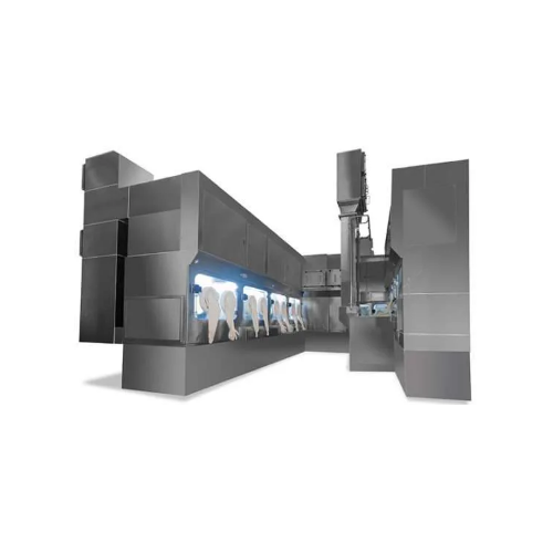 Fagyasztva szárító és töltősor aszeptikus izolátor citotoxikus termékekhez