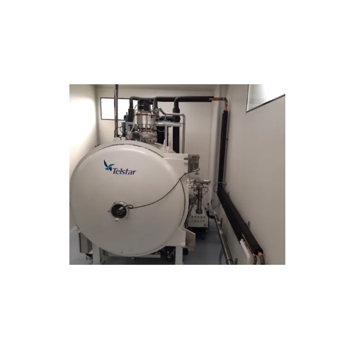 Medium size thermal vacuum chamber for satellite component testing