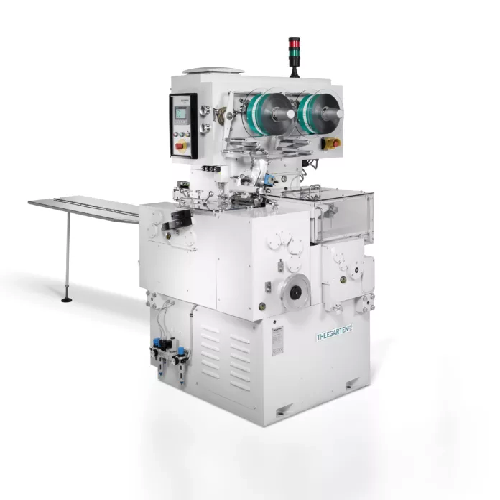 Tvarovací, řezací a balicí systém pro měkké karamely