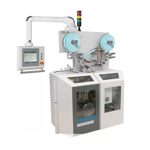 Vysokorýchlostné tvarovanie, rezanie a balenie dlhých mäkkých karamelov