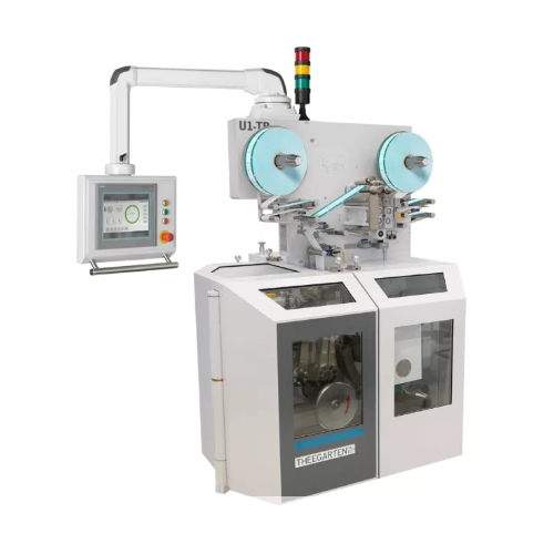 Szybkie pakowanie z podwójnym skręcaniem dla słodyczy z wycięciami na twarz