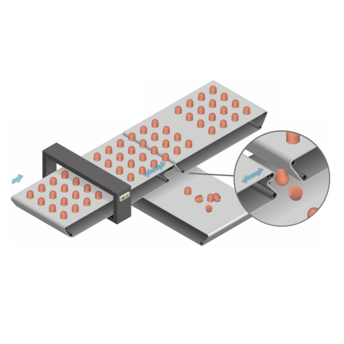 Fémdetektor csomagolósorokhoz