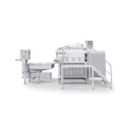 Gőzfőző és nyújtógép sajtgyártáshoz