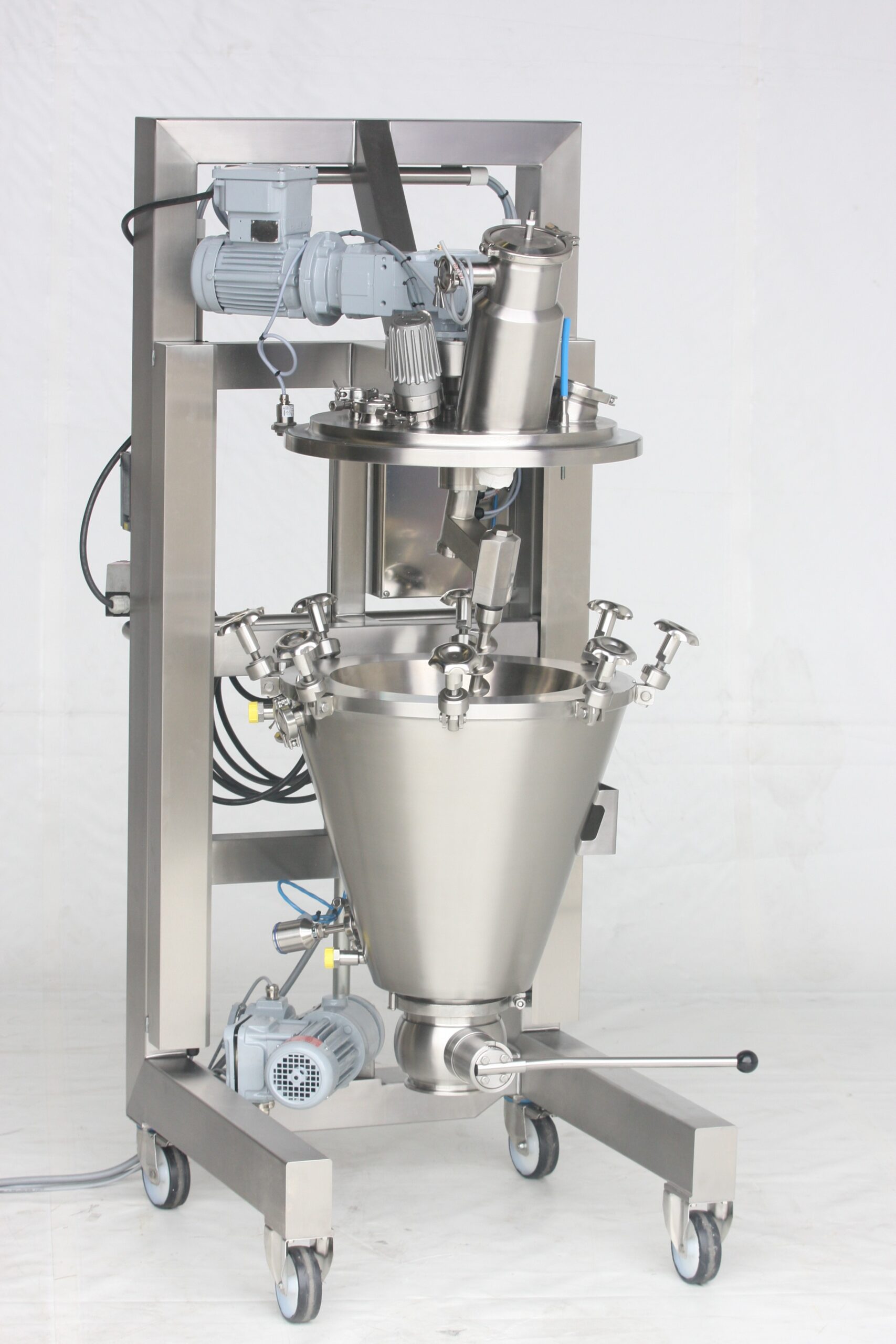 Laboratorní kuželová šroubová vakuová sušička