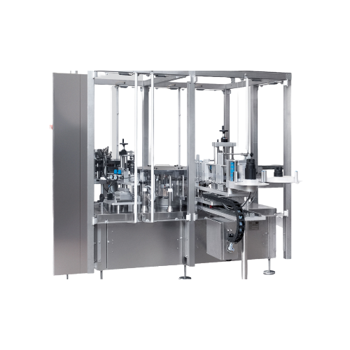 Nagy sebességű címkézési megoldás fecskendőkhöz és injekciós üvegekhez