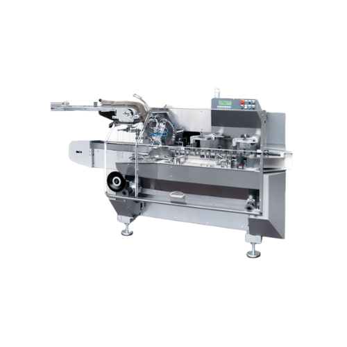 Nagy sebességű horizontális kartondobozoló gyógyszeripari termékekhez