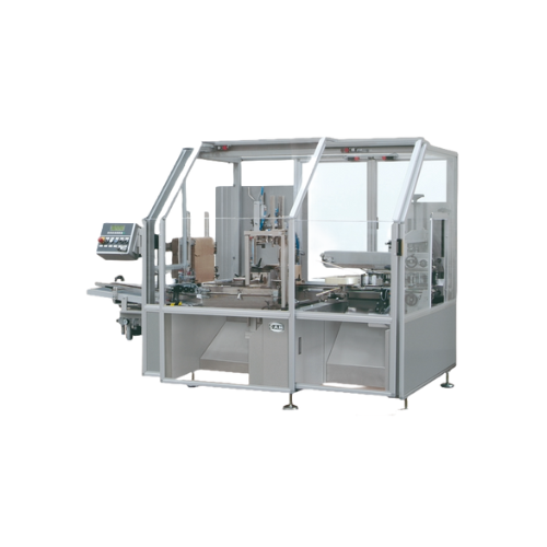 Horizontális ládakészítő a közepes méretű gyógyszer- és élelmiszeripari szállítóládákhoz