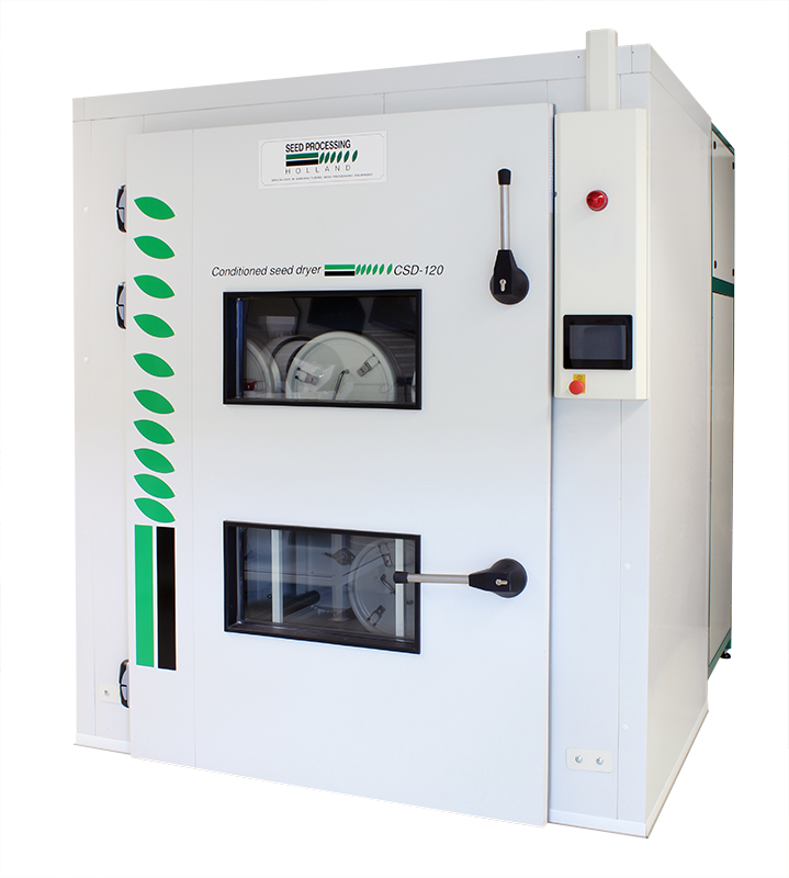 Kondicionált vetőmag-szárító gép