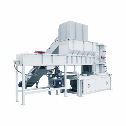 Shredder-granulator for plastic recycling