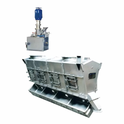 Kontinuálny systém aglomerácie prášku