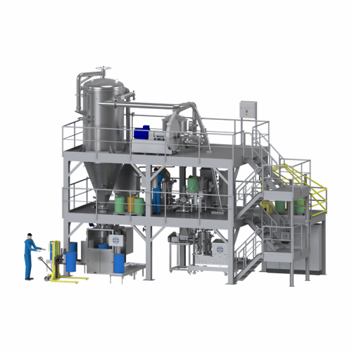 Drying systems for powders and bulk solids