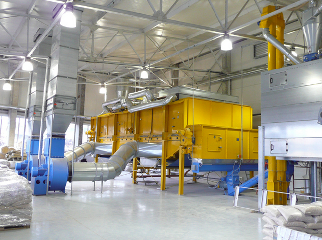 Pásová sušička dřeva